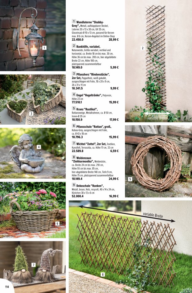 Dekohäuser Im Frank Flechtwaren Shop